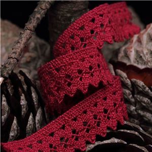 Clermont Cotton Lace - Scarlet